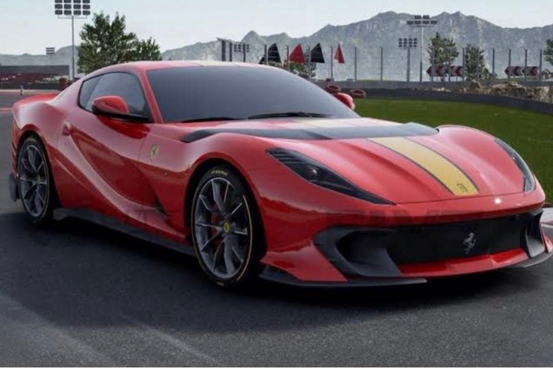 ミニカー4台、Ferrari812/SF90XX, AMG one, SVJ64