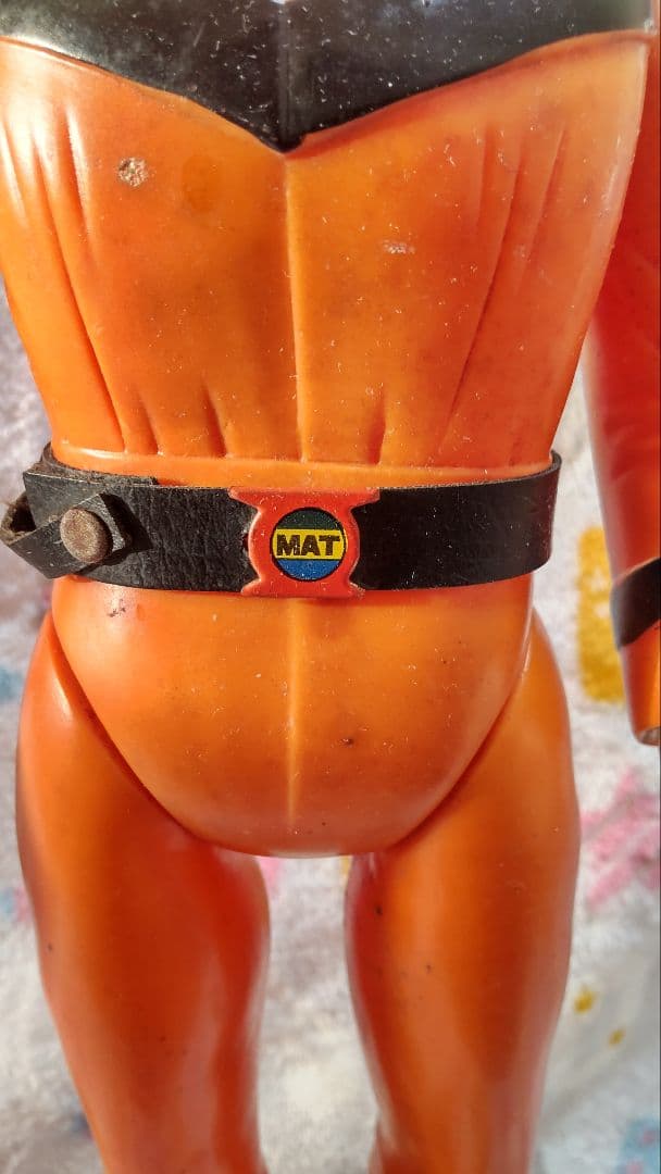 本日限定！ジャンボマット隊員　MAT隊員　ブルマァク　　当時物　昭和レトロ