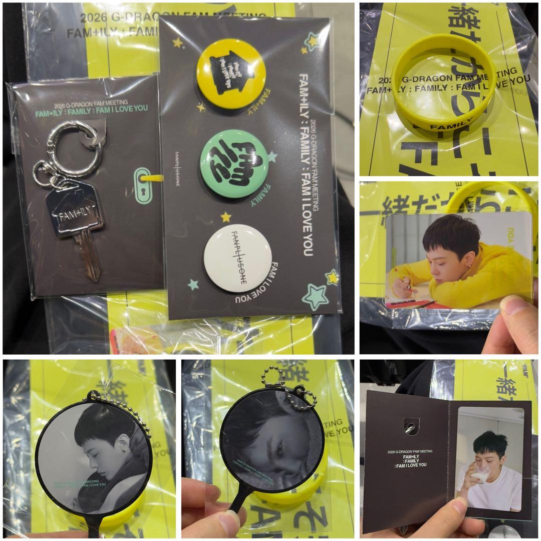 G-DRAGOファンミーティング　入場特典　ジヨン