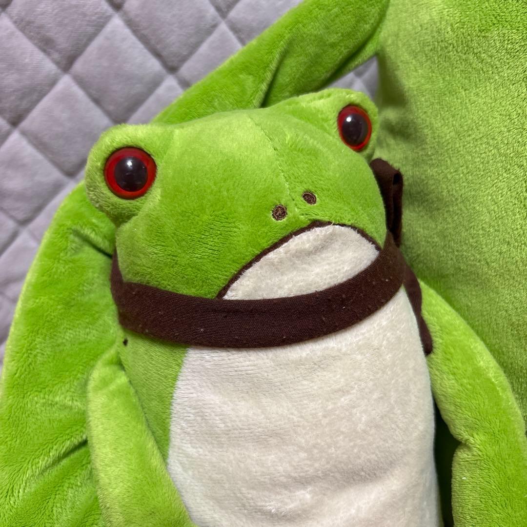 てぶケロ カエル ぬいぐるみ 手袋 マフラー ミドリカエル