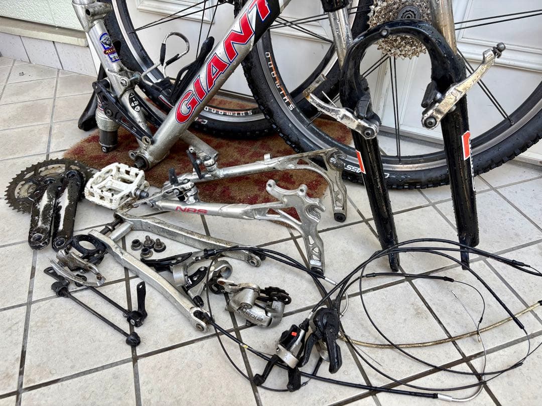 ビンテージMTB OLD MTB GIANT XTC970 フルサス DEORE