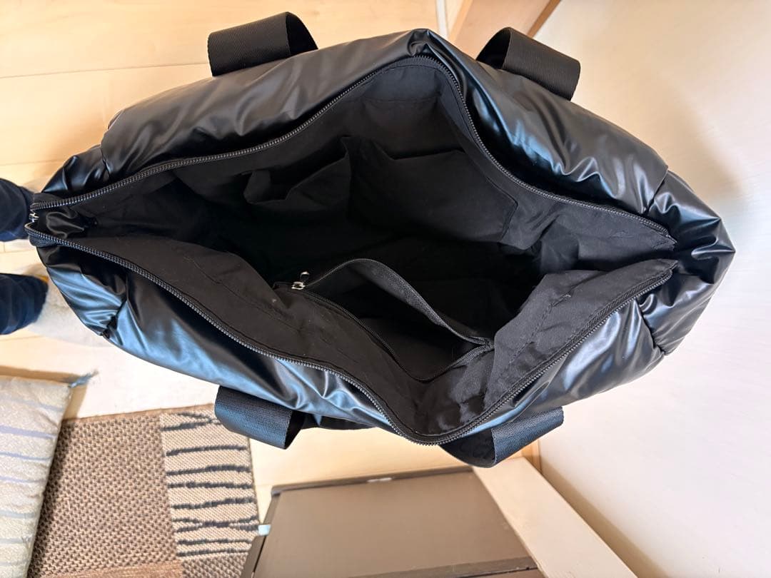 DESCENTE バッグセット 黒 ピンク