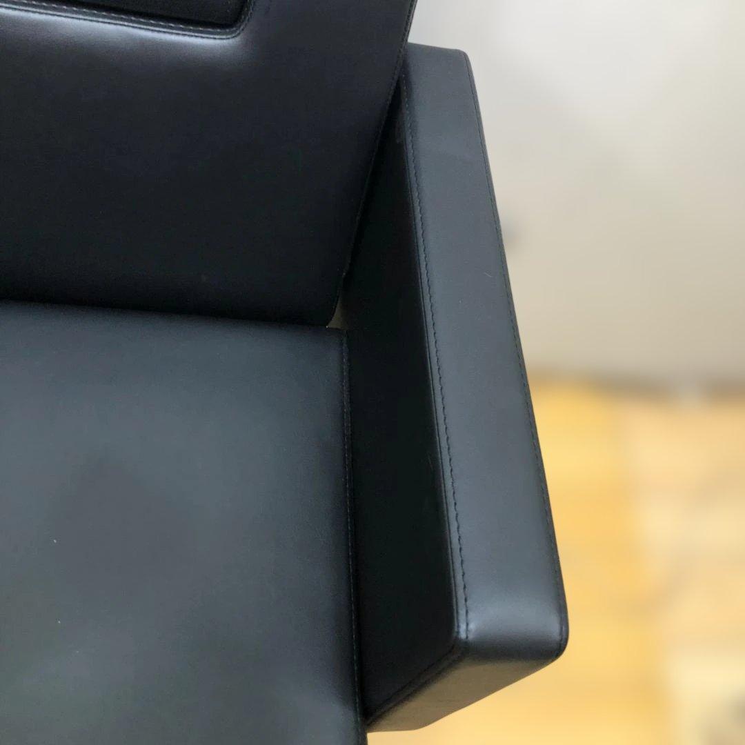 美品 バックシャンプー用 油圧昇降 ブラック 美容室 ヘッドスパ 112930