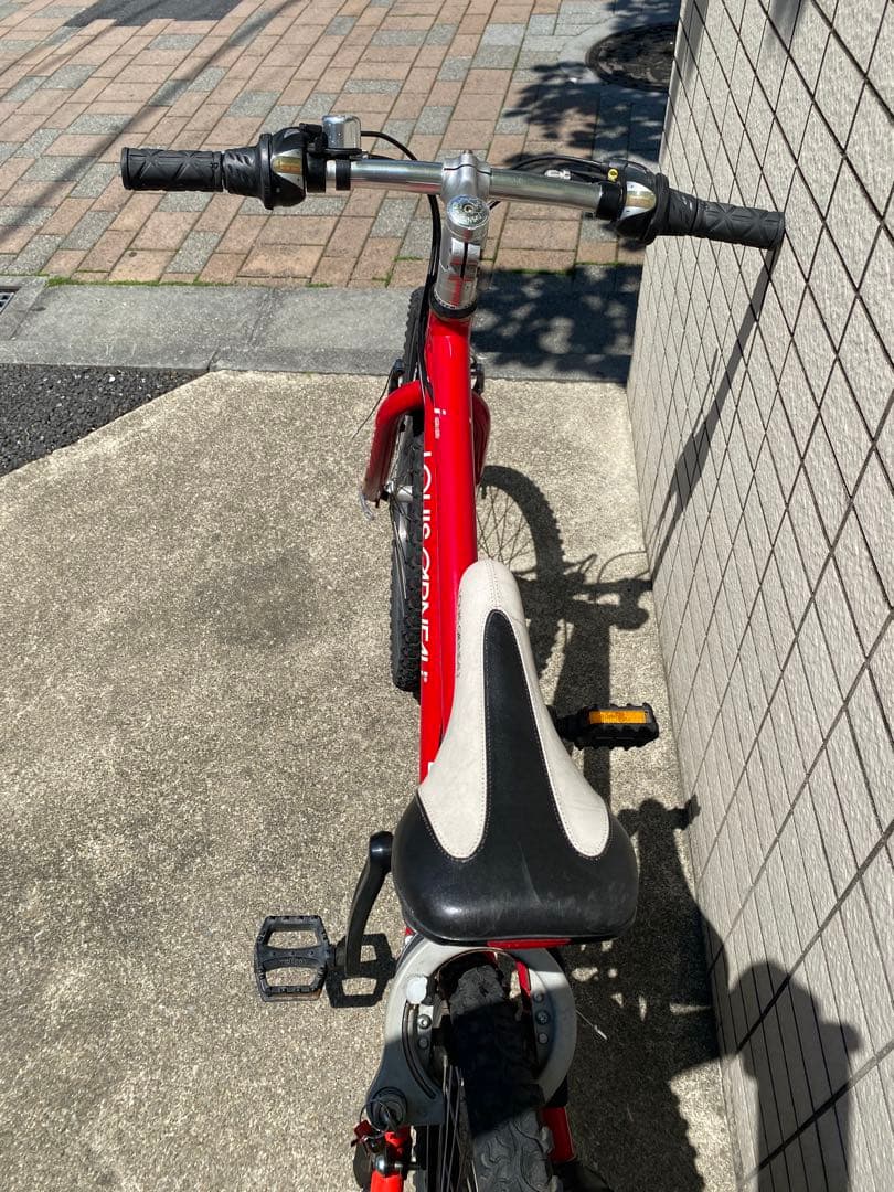 【引き取り限定】LOUIS GARNEAU ジュニア22インチ　自転車 レッド