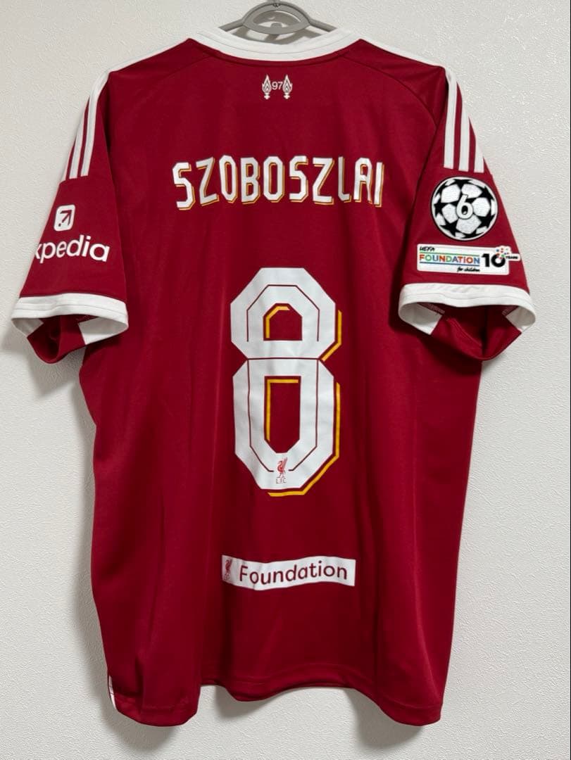 正規品 リバプール SZOBOSZLAI 8番 シャツ L（日本2XL）