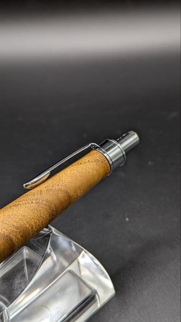 268ペン工房翌檜　御蔵島金桑　木軸シャーペン　木軸ボールペン