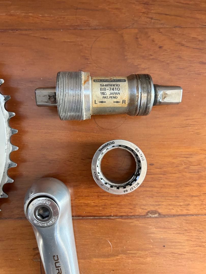 正*ん様 duraace 7410 クランク　BBセット　美品