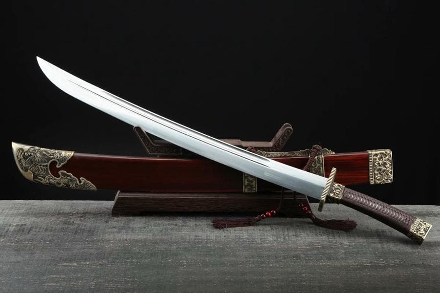 屠竜大刀 日本刀 模造刀 居合刀 武士道 武蔵 鑑賞用 手鍛造打