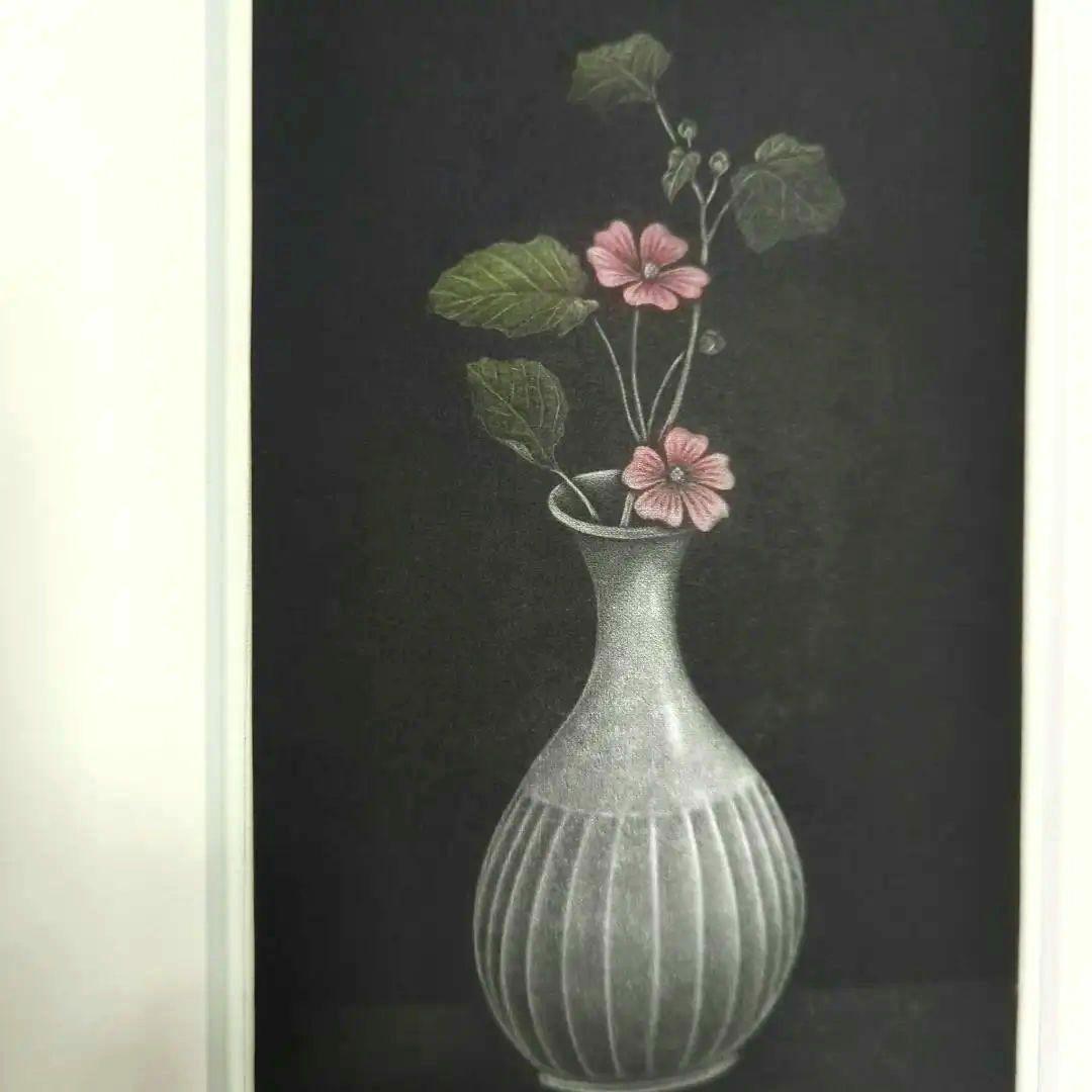 【阿部直人】銅版画 額装