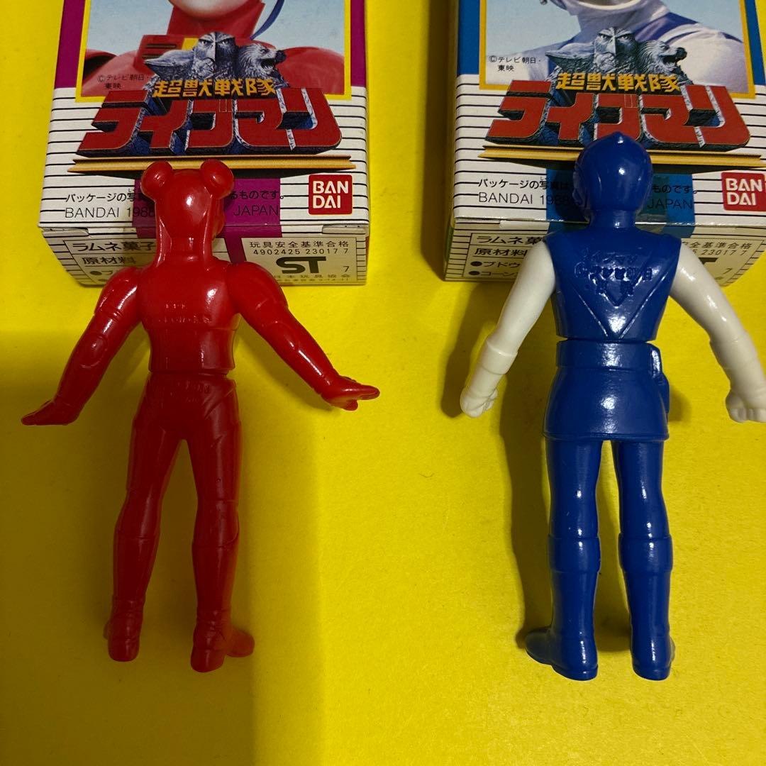 ゆ*か様 バンダイ ライブマン フィギュアセット 4種セット　未使用