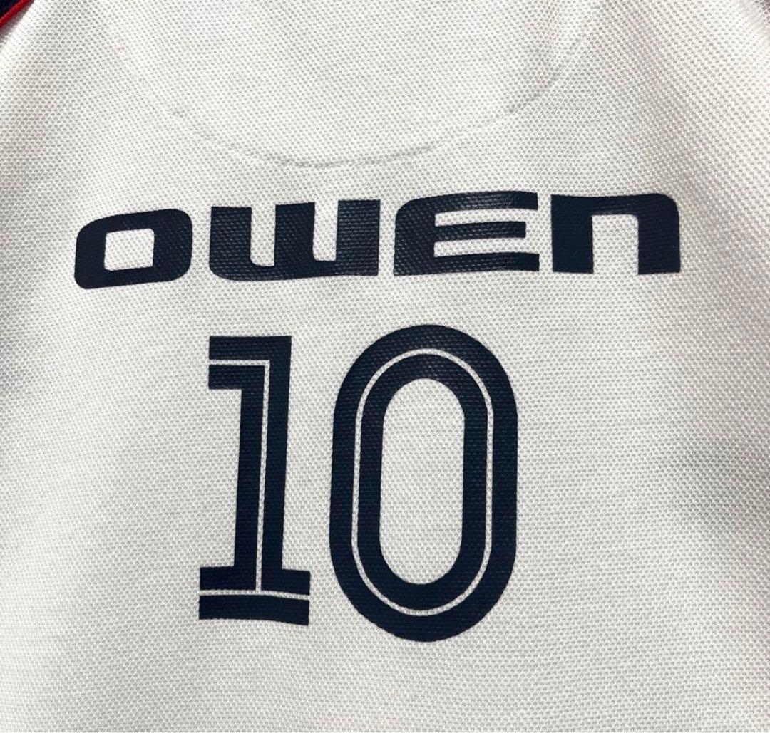 アンブロ オーウェン イングランド代表 リンガーTシャツ ゲームシャツ L 刺繍