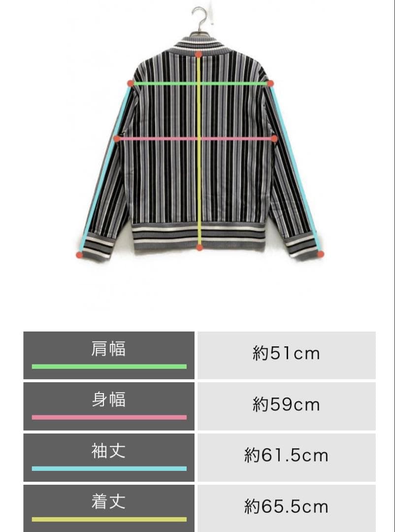 KENZO Vネックニット ゴルフ風 レトロ ストライプ エンブレム M 未使用