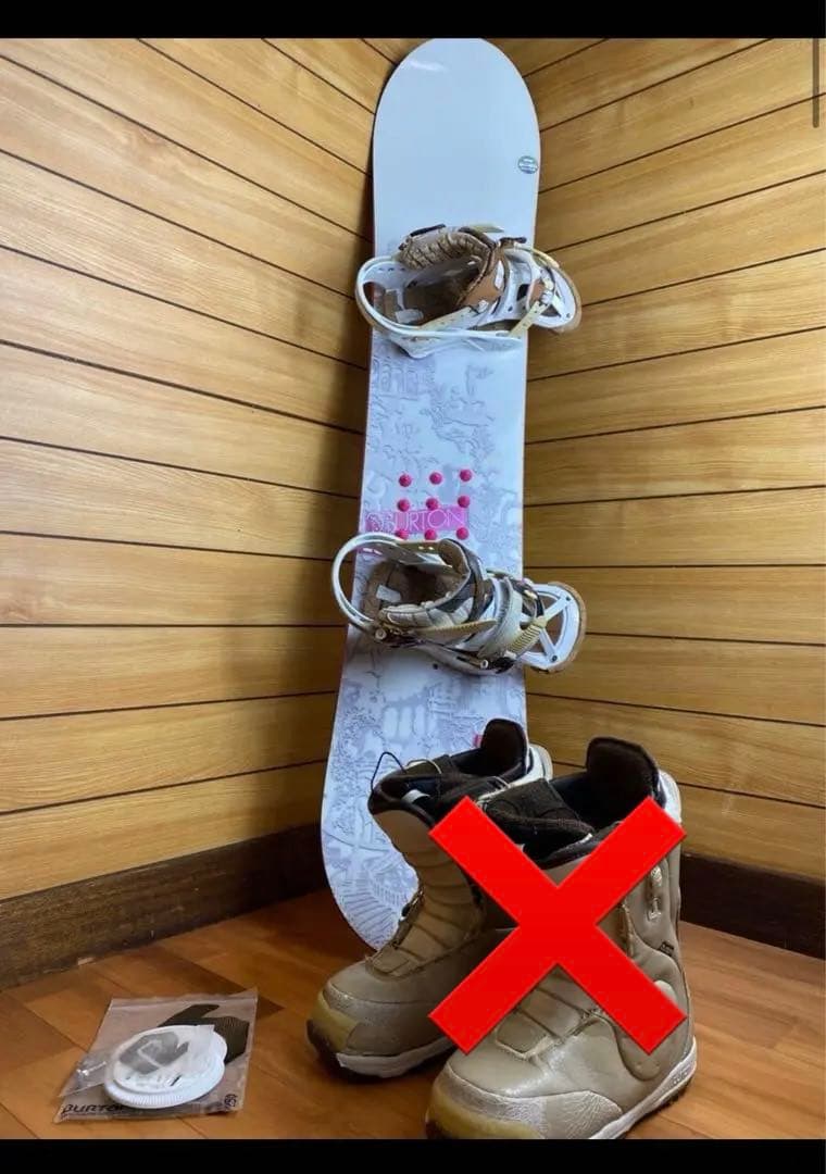 バートン　2点セット　板　バイン　139cm レディース