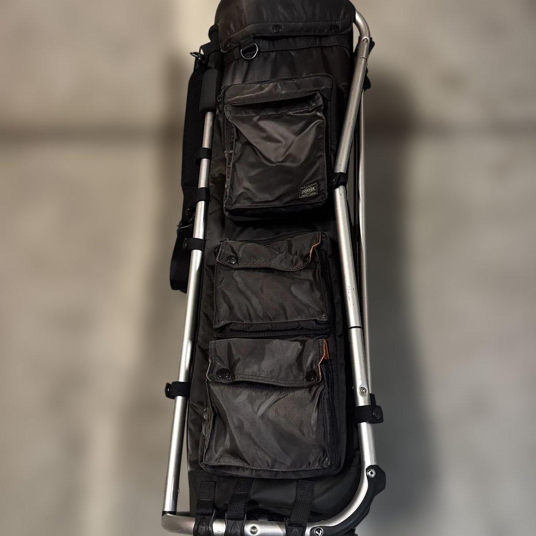ミズノx ポーター　フレームウォーカーゴルフバッグMizuno x porter
