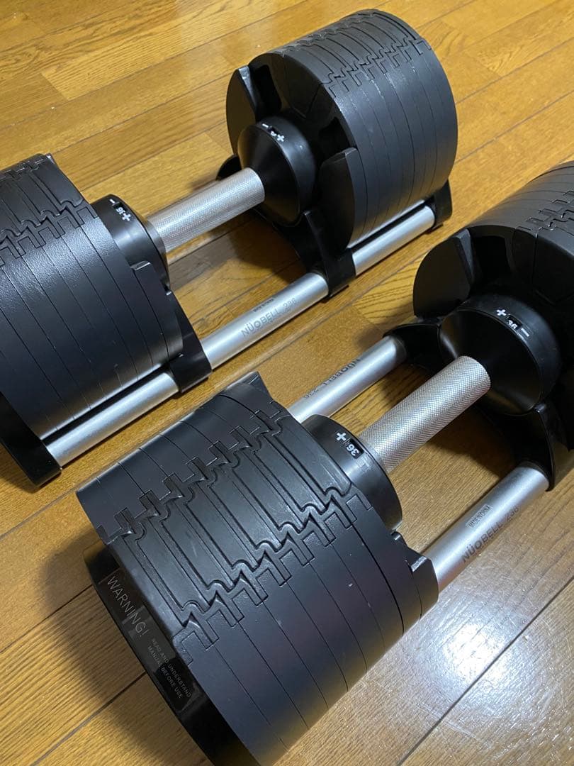 ダンベル フレックスベル2kg刻み 36kg可変式ダンベル　筋トレ【① / ②】