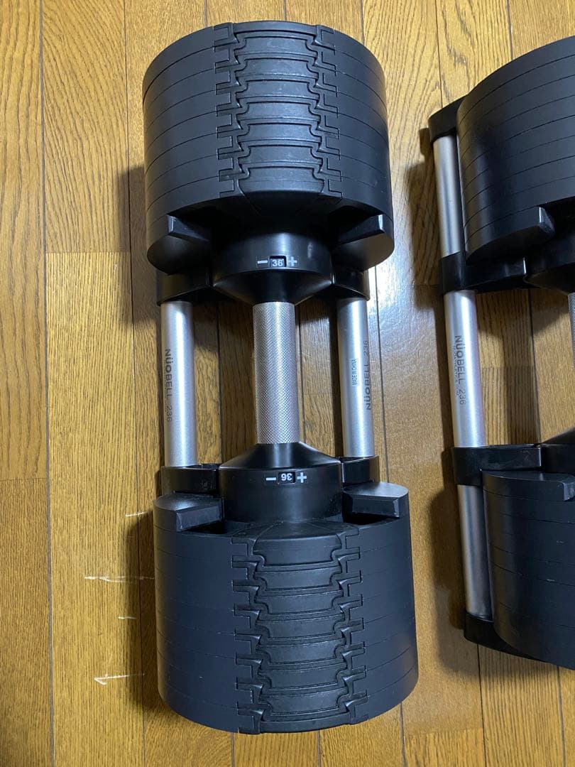 ダンベル フレックスベル2kg刻み 36kg可変式ダンベル　筋トレ【① / ②】