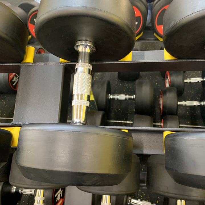 30%割引　ラバーダンベル　　42.5kg 2個