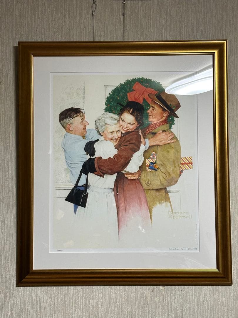 ノーマンロックウェル　ジークレー　 for Christmas