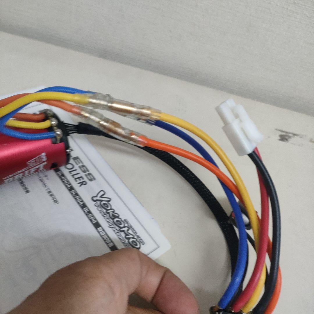 【使用少】ヨコモBL-RS4ドリフトスペックESC、10.5tモーターセット