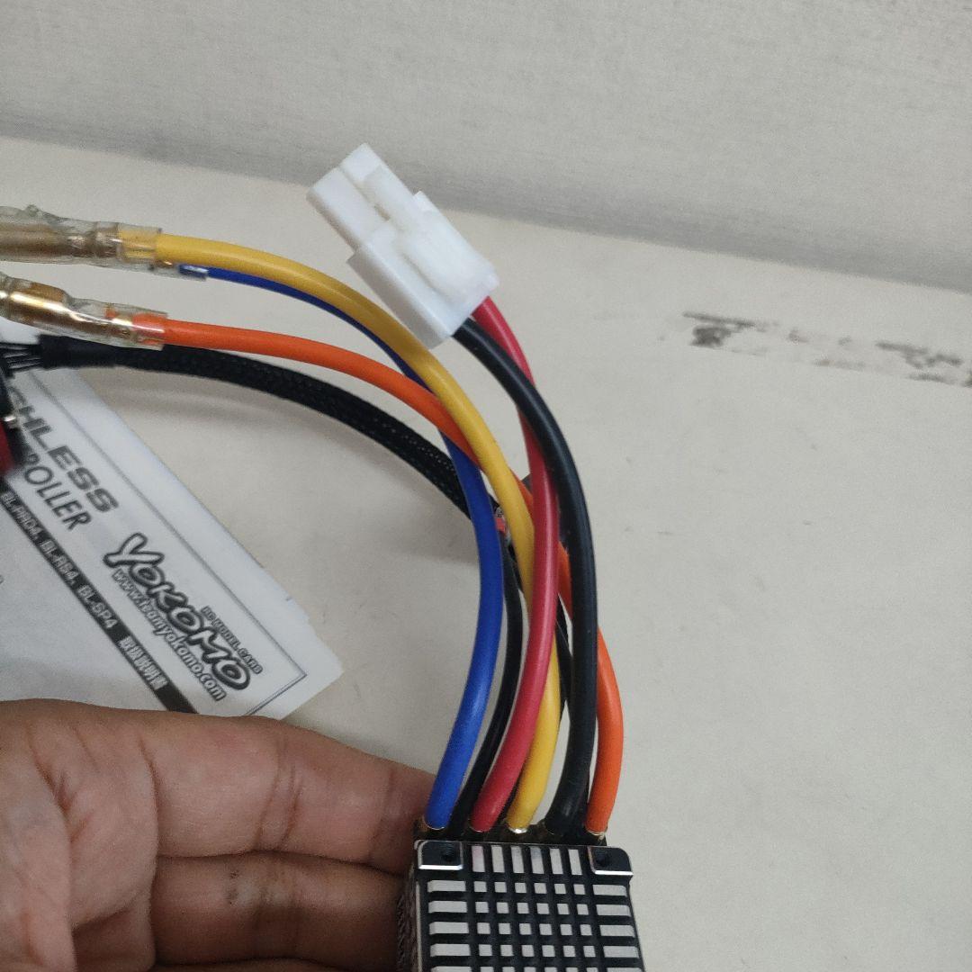 【使用少】ヨコモBL-RS4ドリフトスペックESC、10.5tモーターセット