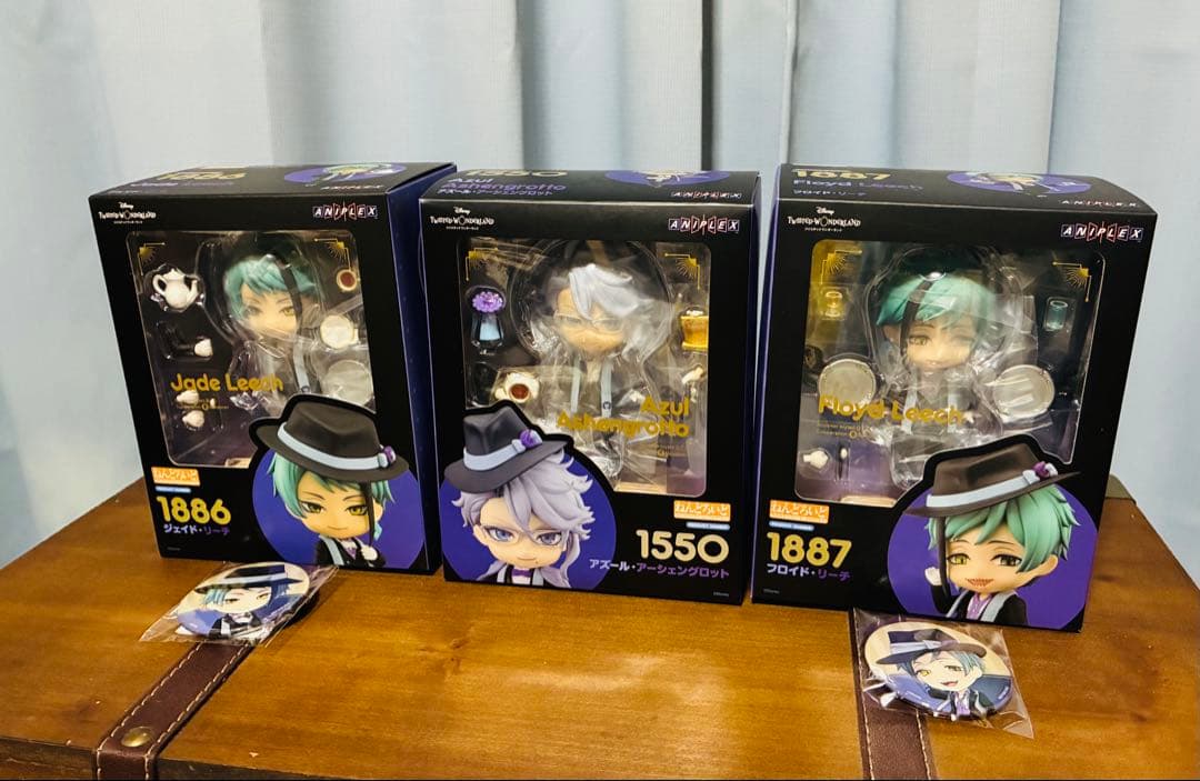 ツイステ アズール ジェイド フロイド ねんどろいど オクタヴィネル グッスマ