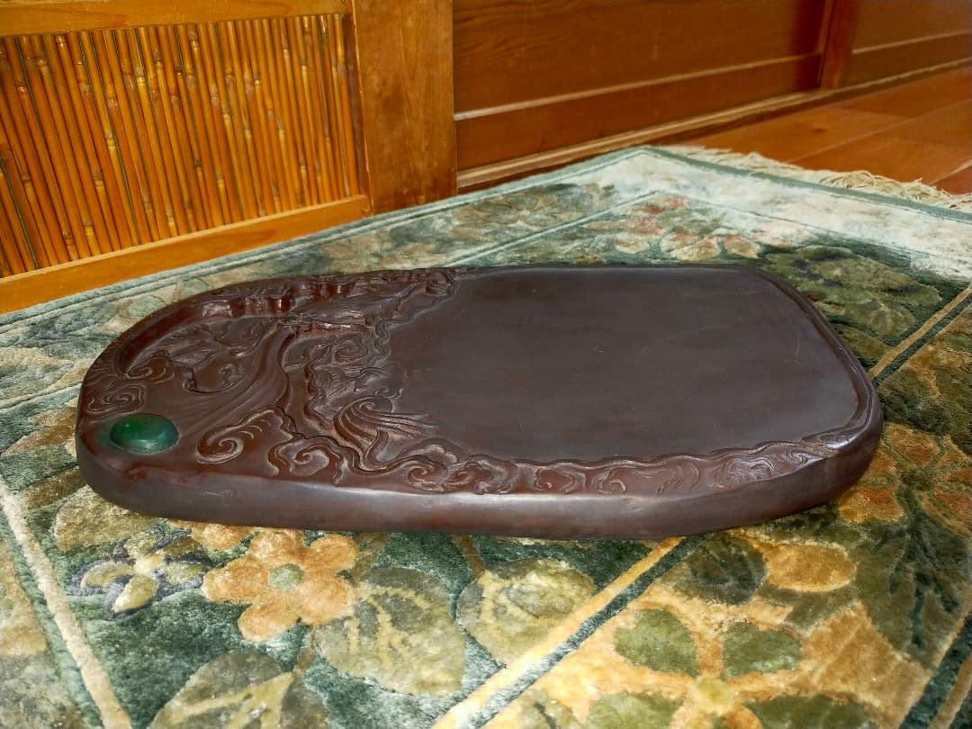 ♥大きな♥　中国　硯　♥　5.3キロ　書道具　筆　墨　骨董　古玩　533