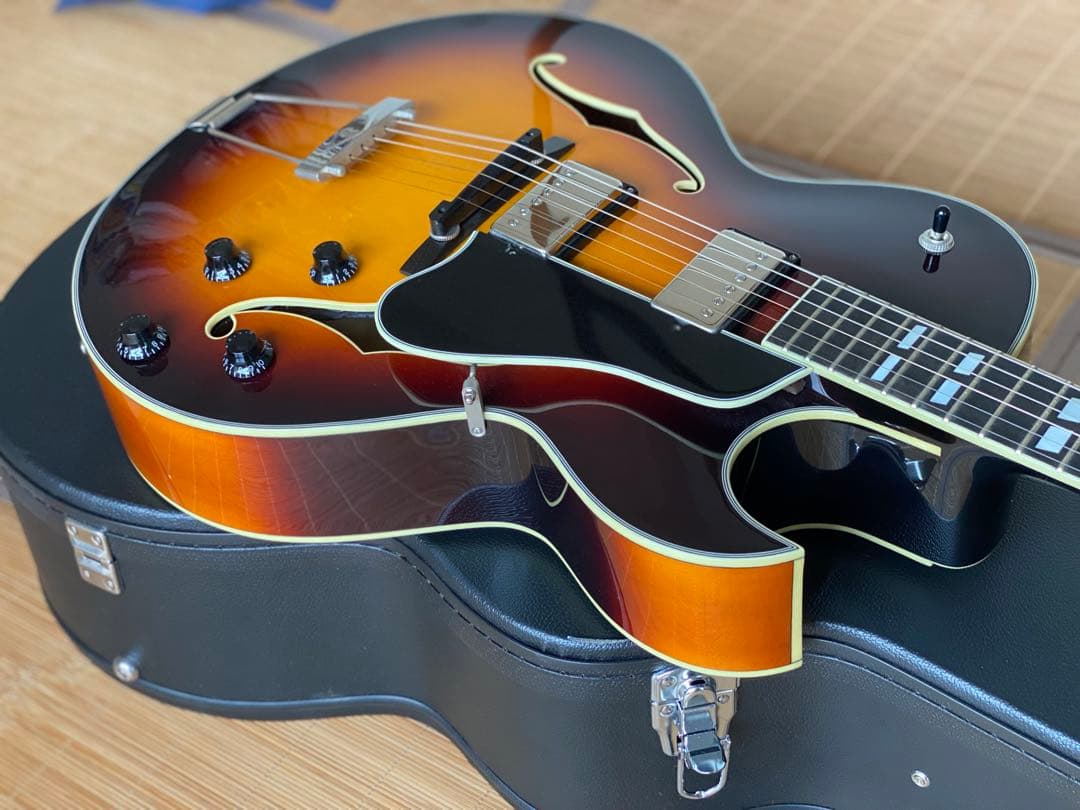 Eastman AR372CE Sunburst イーストマン　フルアコギター