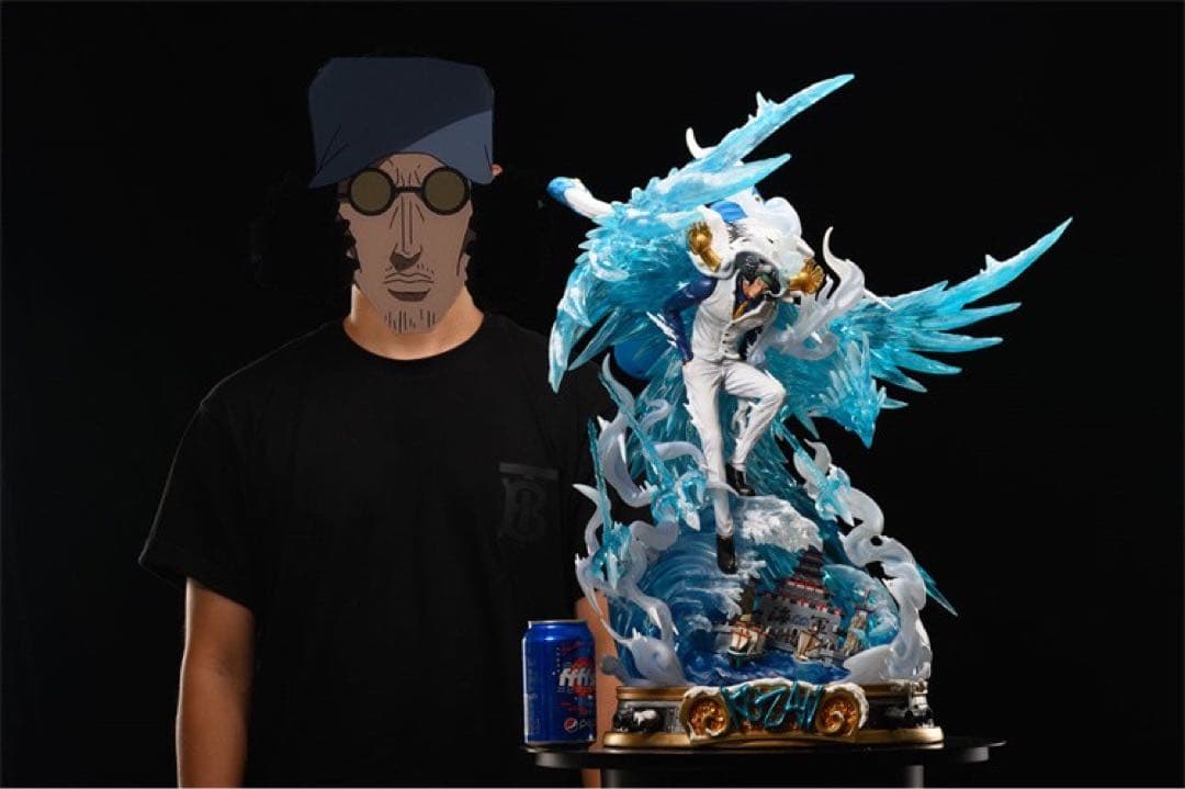 【新品】ワンピース 青キジ クザン 海軍 大将 フィギュア