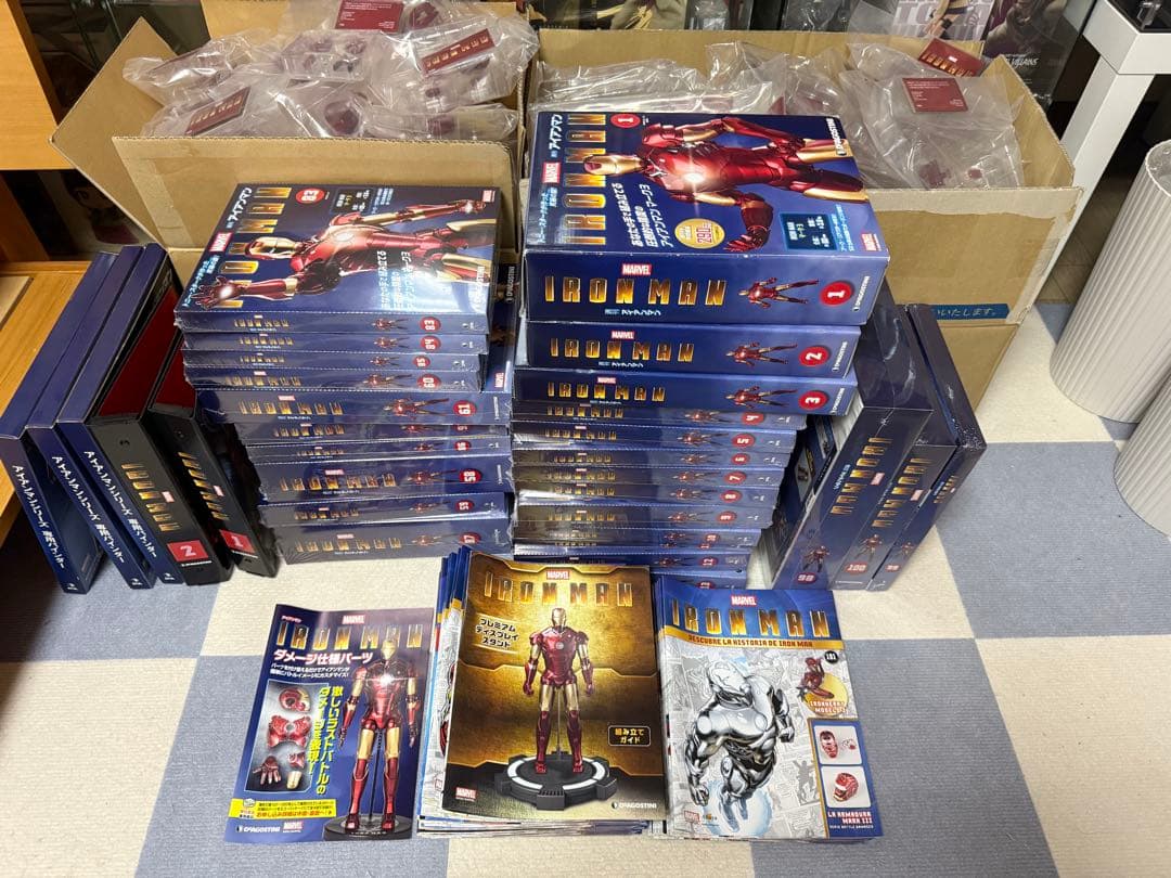 週刊アイアンマン　デアゴスティーニ 全120巻　フルコンプリートセット　全巻　③