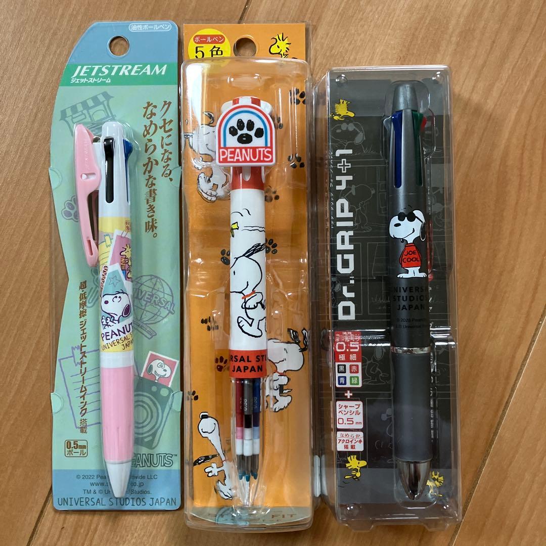 USJ産　ボールペンセット スヌーピー