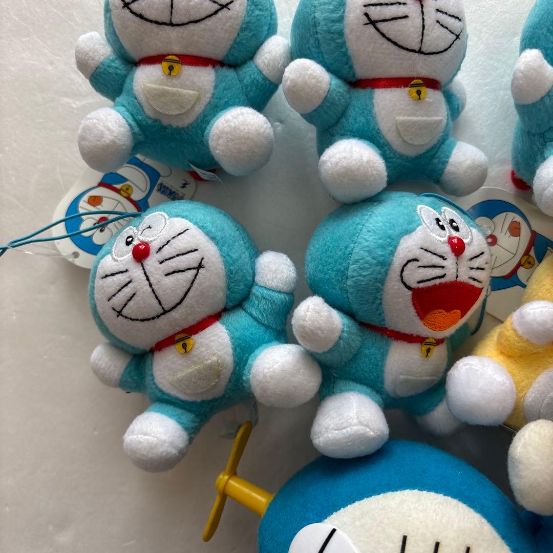 ドラえもん＆元祖ドラえもん　ゴム紐マスコット-R