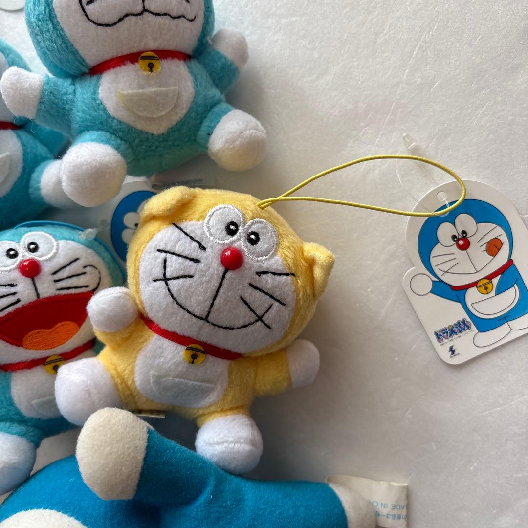 ドラえもん＆元祖ドラえもん　ゴム紐マスコット-R