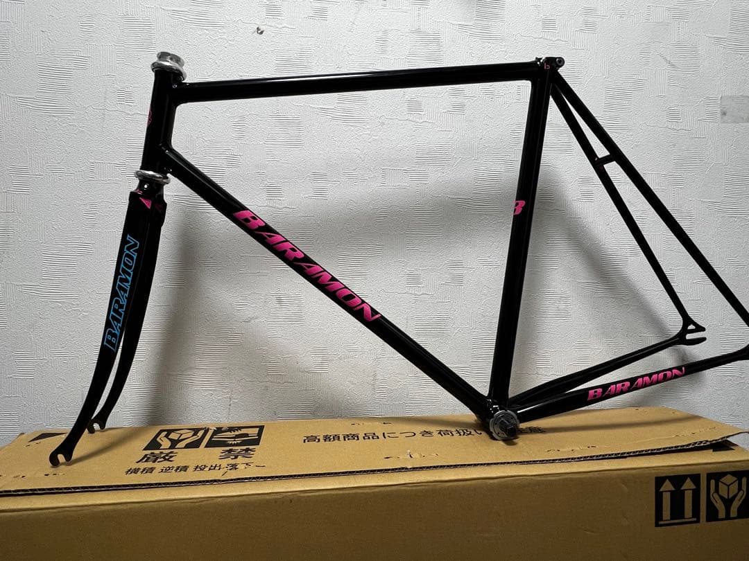 BARAMON ピスト・シングルスピードフレーム ブラック
