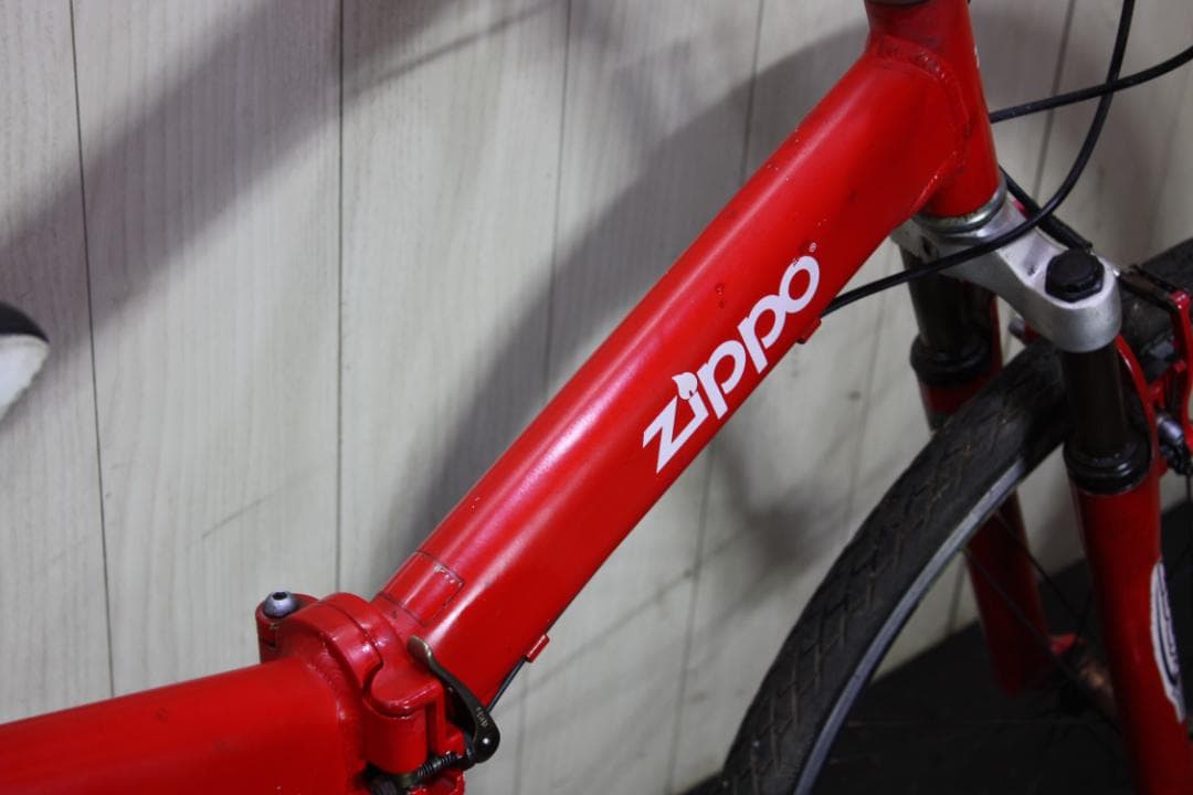 ZIPPO(ジッポー) 26型 アルミ 21速 450mm Wサス 折り畳MTB