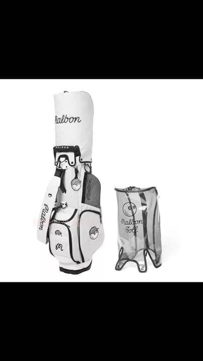 マルボンゴルフ　キャディーバック　ホワイト