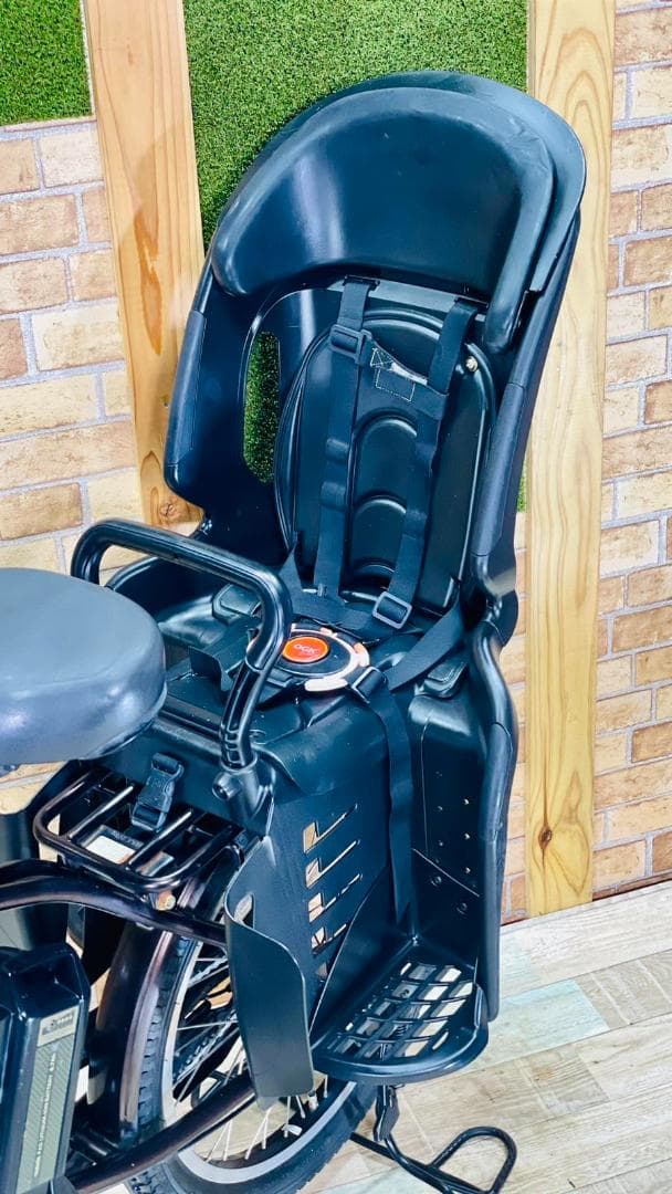 特価 ヤマハ 最高級バビー ブラウン 子供乗せ電動アシスト自転車 H1878