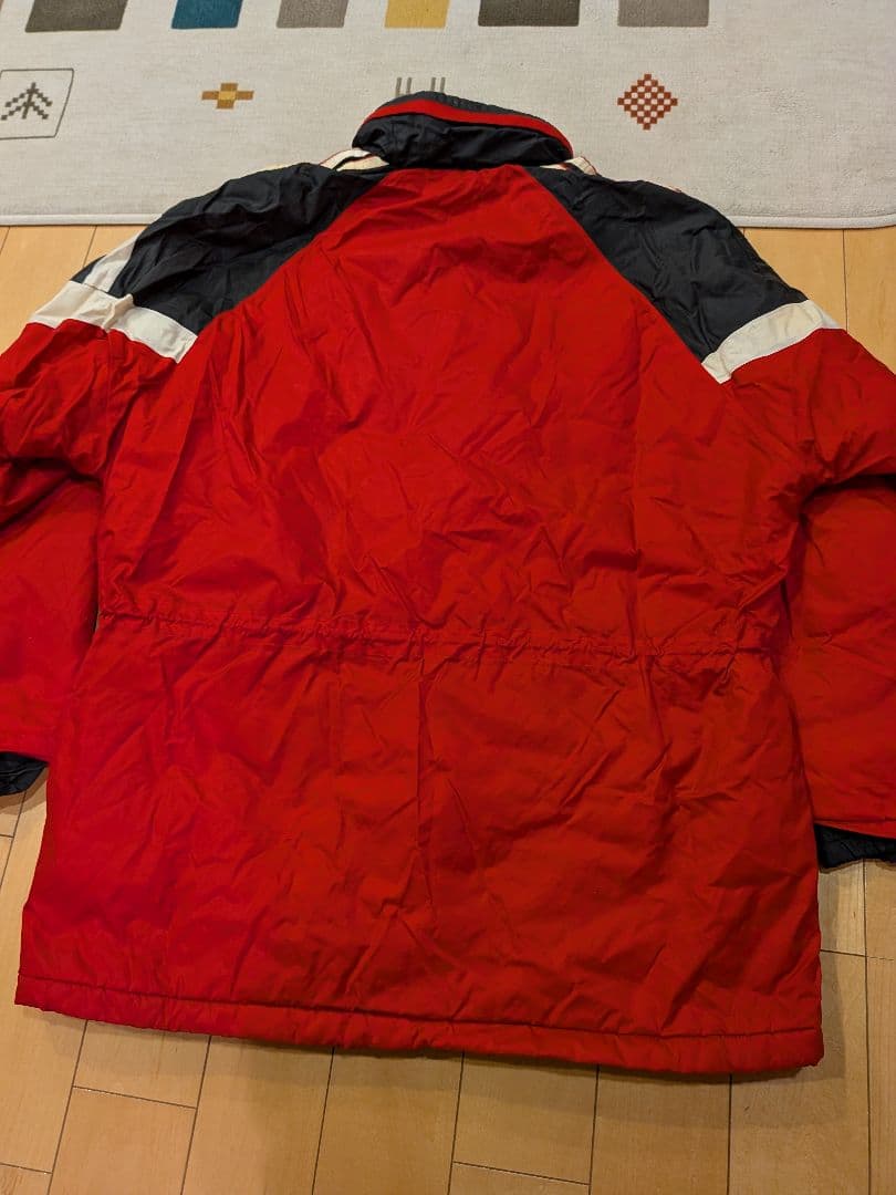ヴィンテージadidasスタンダール・リエージュベンチコート レッド