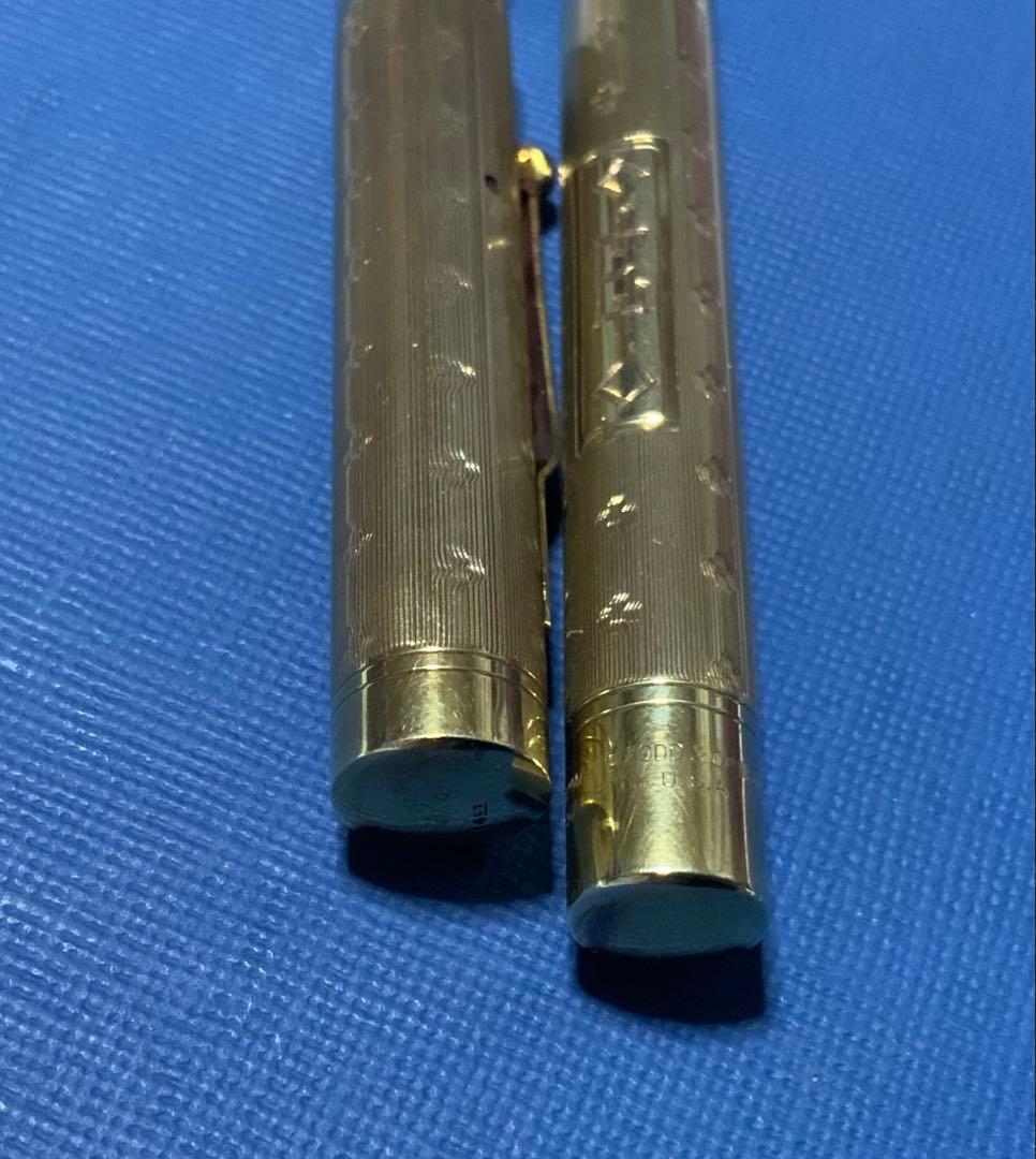 14金無垢万年筆　Vintage Mabie Todd (ニブはPilot製)