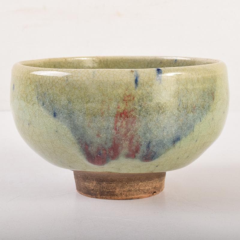 中国　唐物　窯変　茶碗　銘「唐錦」　書付箱　M　R7830