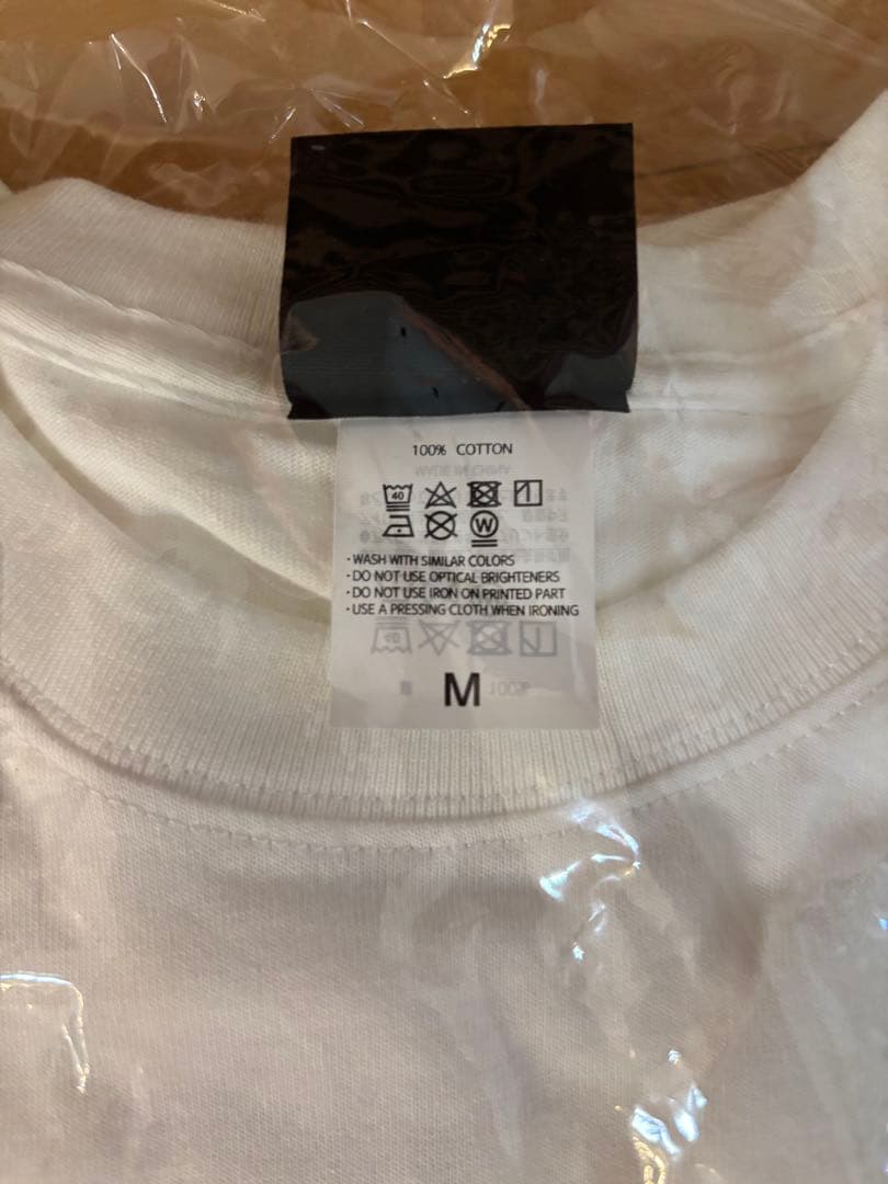 【入手困難】新品未使用　藤井風　燃えよロングTシャツ（白）サイズM ／シール付き