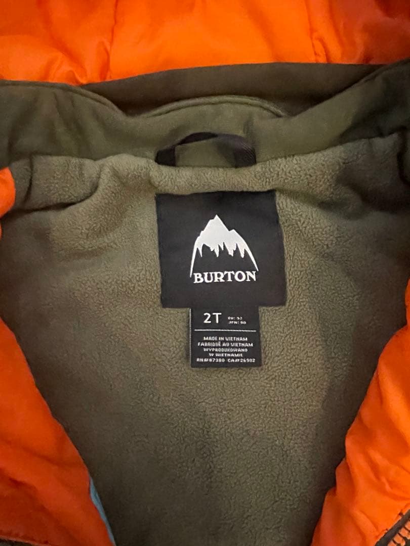バートン　BURTON スノーウェア　ボードウェア　つなぎ 2T