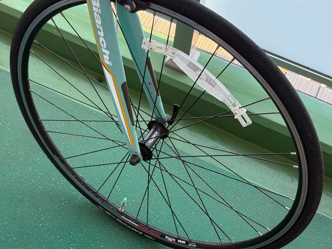 ビアンキ　ロードバイク　稼働中