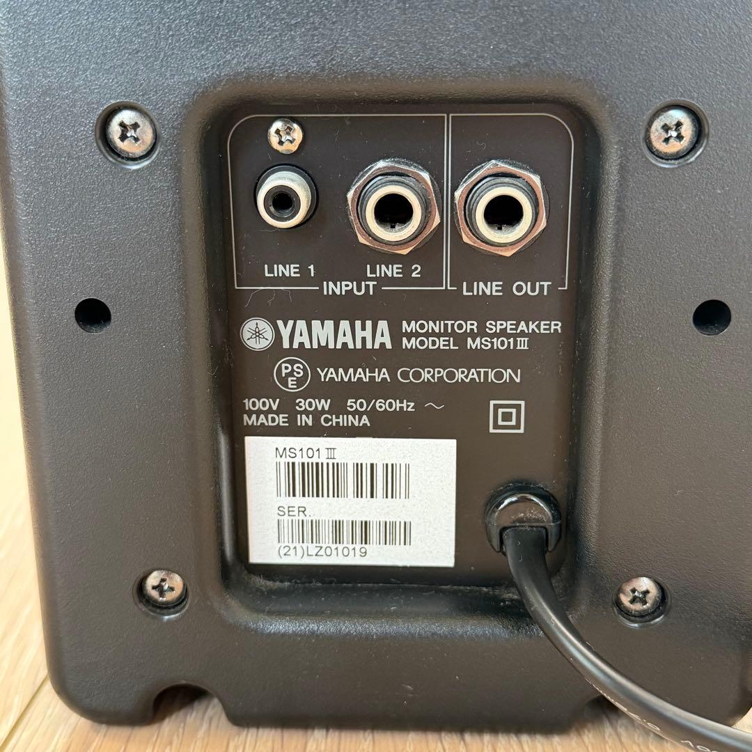 YAMAHA ヤマハ MS101Ⅲ モニタースピーカー / ケーブルセット