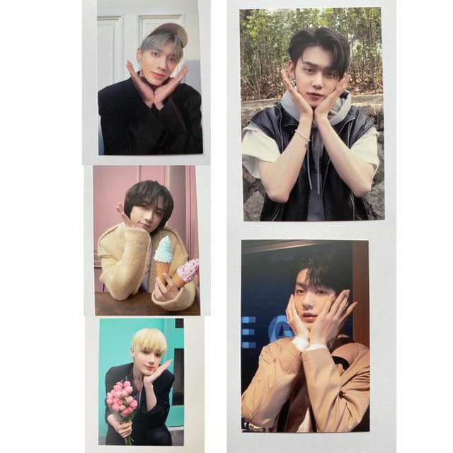 TXT FREEZE サノク トレカ フォト ヨンジュン スビン テヒョン