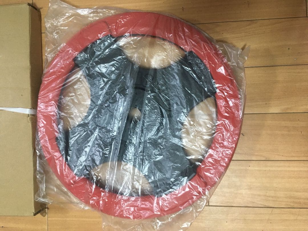 ①リーディングエッジ LEADINGEDGE バーベルプレート20kg x 1枚