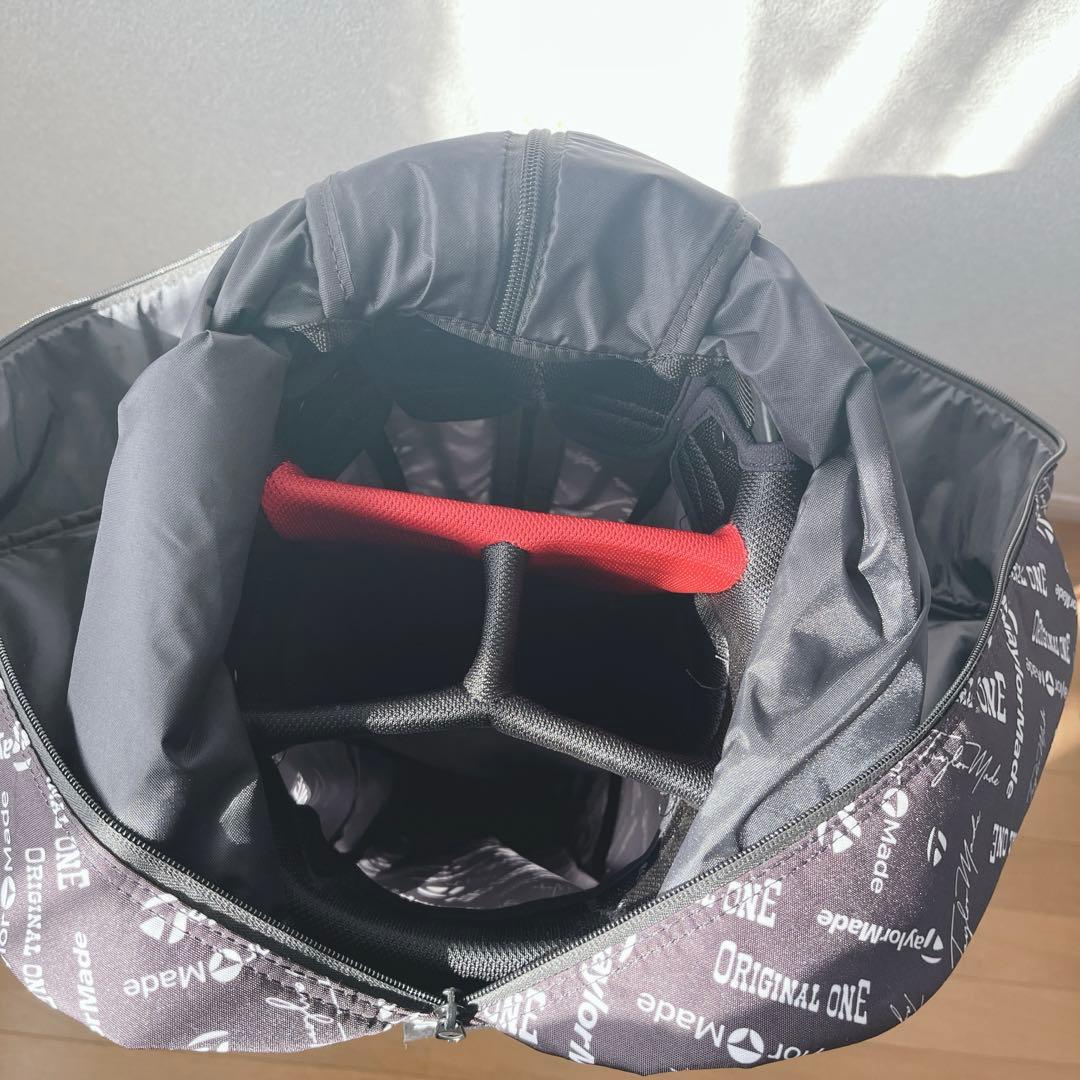 K089 美品 TaylorMade テーラーメイド スタンド式キャディバッグ