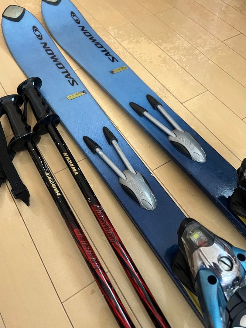 サロモン スキー板 SCREAM 8 160cm / KAZAMA ストック