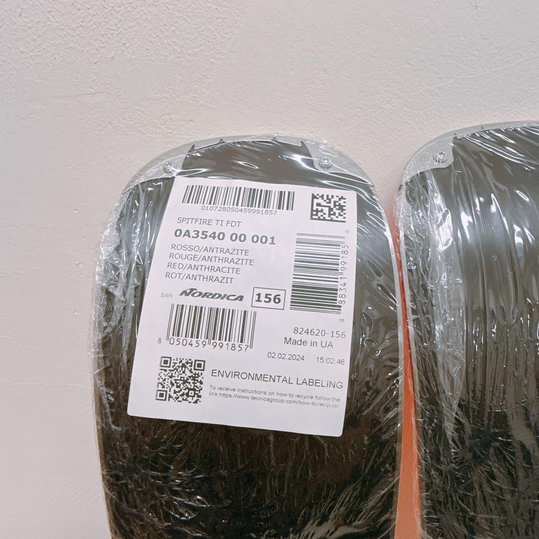 【新品未使用】NORDICA Spitfire 156cm ビンディングセット