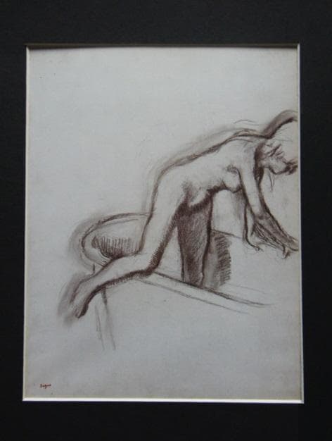 Edgar Degas、エドガー・ドガ、【LE BAIN】