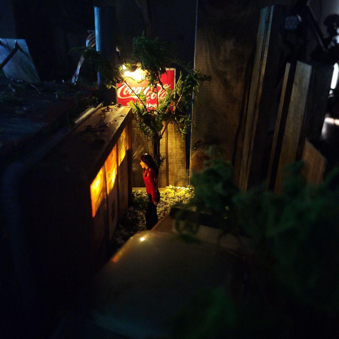 昭和　レトロ　ガレージ　1/24 プラモデル　ハコスカ　GT-R　 ジオラマ